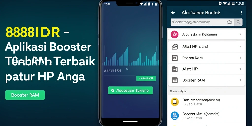 Antarmuka pengguna 888IDR yang sederhana dan fungsional.