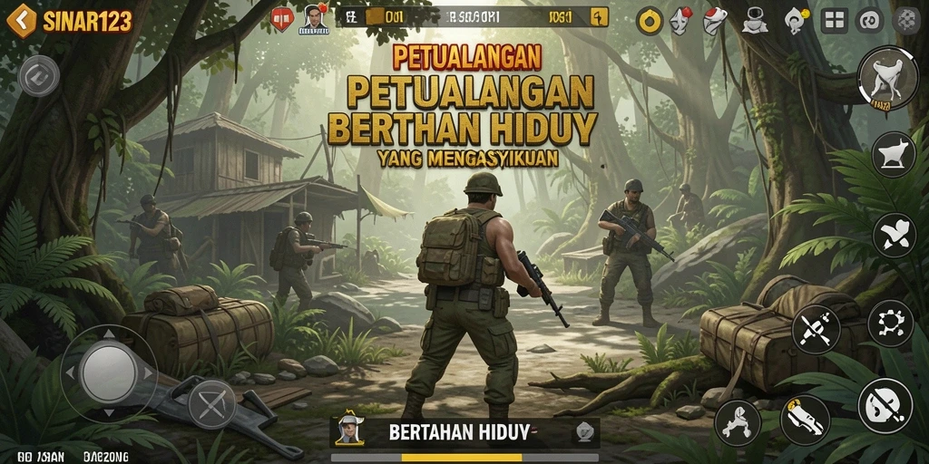 Tampilan antarmuka permainan SINAR123 yang menarik dan fungsional.
