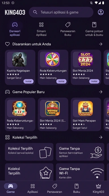 Aplikasi Populer & Kanal Uji king403 — Hub Unduhan Terpercaya